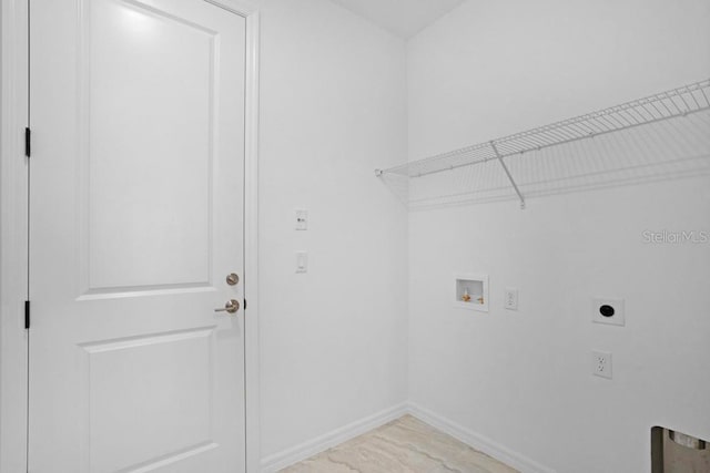 8632 Snowfall St, Sarasota, FL 34241 - laundry room with electric dryer hookup and washer hookup