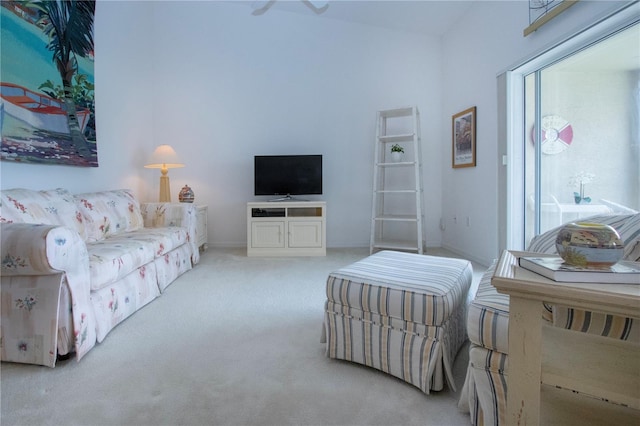 5330 Hyland Hills Ave Unit 2324, Sarasota, FL 34241 - carpeted living area featuring baseboards