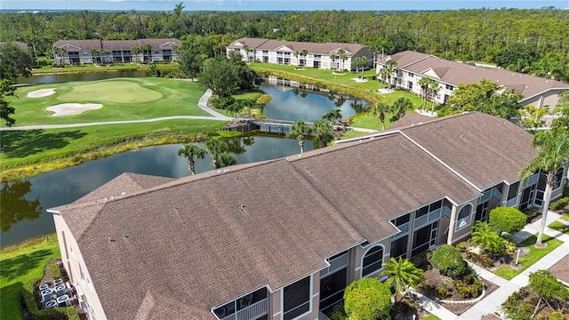 5330 Hyland Hills Ave Unit 2324, Sarasota, FL 34241 - aerial view of a nearby body of water and a golf course