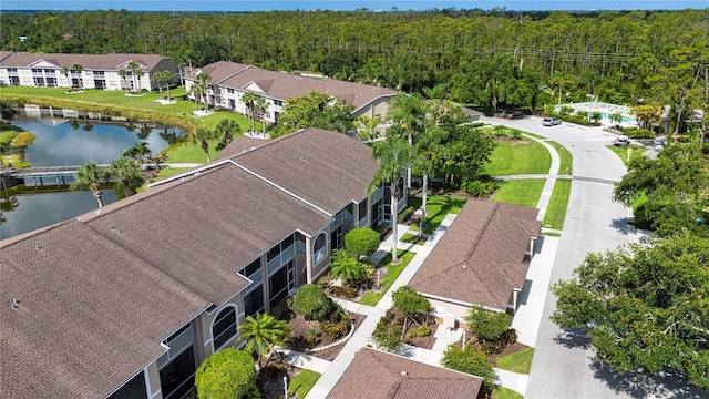 5330 Hyland Hills Ave Unit 2324, Sarasota, FL 34241 - drone / aerial view of a forest and a large body of water
