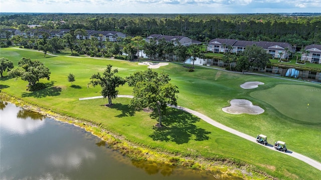 5330 Hyland Hills Ave Unit 2324, Sarasota, FL 34241 - aerial perspective of suburban area with a golf club and a nearby body of water