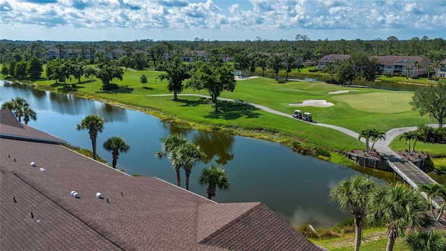 5330 Hyland Hills Ave Unit 2324, Sarasota, FL 34241 - aerial view of a large body of water, a tree filled landscape, and a local golf course