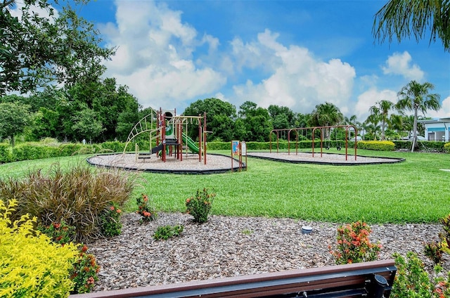 1919 Woodleaf Hammock Ct, Bradenton, FL 34211 - community jungle gym with a lawn