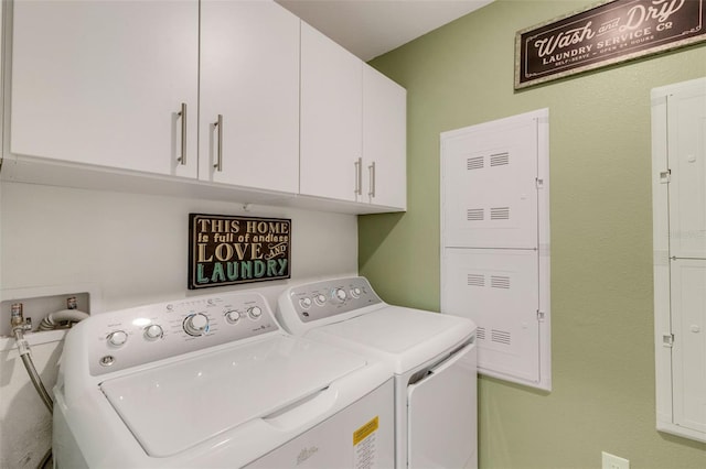 2332 Mizner Bay Ave, Bradenton, FL 34208 - laundry room with washing machine and dryer and cabinet space