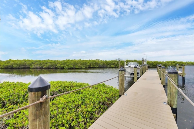 4844 14th Ave E, Bradenton, FL 34208 - dock area with a water view