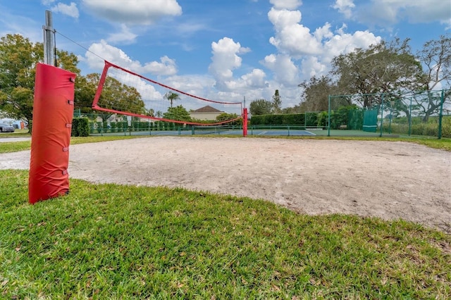4844 14th Ave E, Bradenton, FL 34208 - view of community with volleyball court and a tennis court