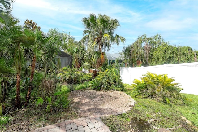 5905 32nd St E, Ellenton, FL 34222 - view of yard with glass enclosure
