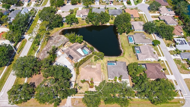 5698 Country Walk Ln, Sarasota, FL 34233 - aerial view of property's location featuring nearby suburban area and a nearby body of water