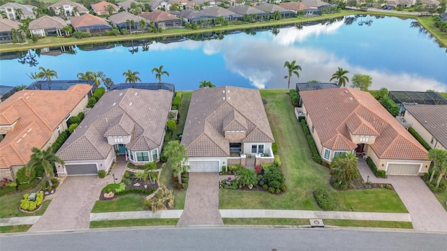 5011 Tivoli Run, Bradenton, FL 34211 - aerial view of residential area with a nearby body of water