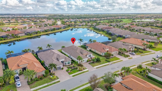 5011 Tivoli Run, Bradenton, FL 34211 - aerial perspective of suburban area with a nearby body of water