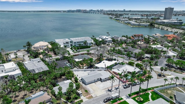 130 N Adams Dr, Sarasota, FL 34236 - view of property location featuring a large body of water, nearby urban area, and nearby suburban area