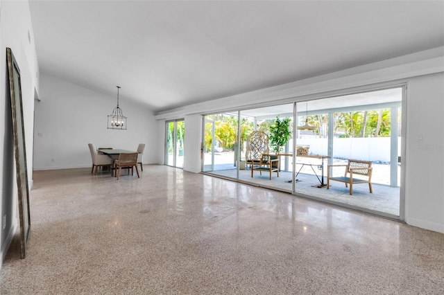130 N Adams Dr, Sarasota, FL 34236 - building lobby with vaulted ceiling