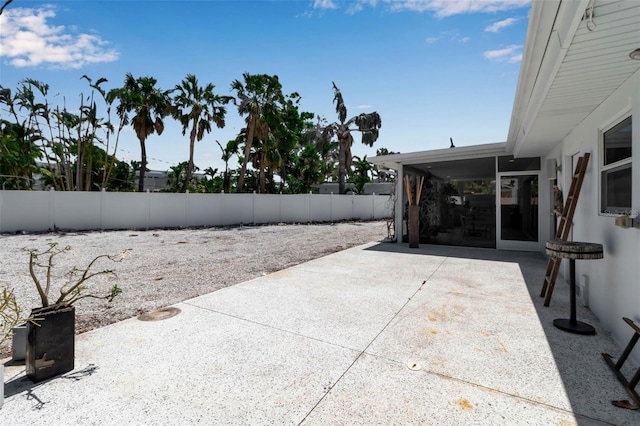 130 N Adams Dr, Sarasota, FL 34236 - view of patio / terrace