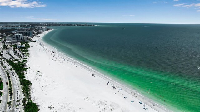 130 N Adams Dr, Sarasota, FL 34236 - drone / aerial view of expansive coastline