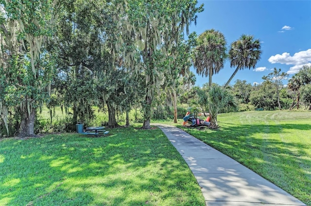 1219 Thornbury Dr, Parrish, FL 34219 - view of community featuring a yard