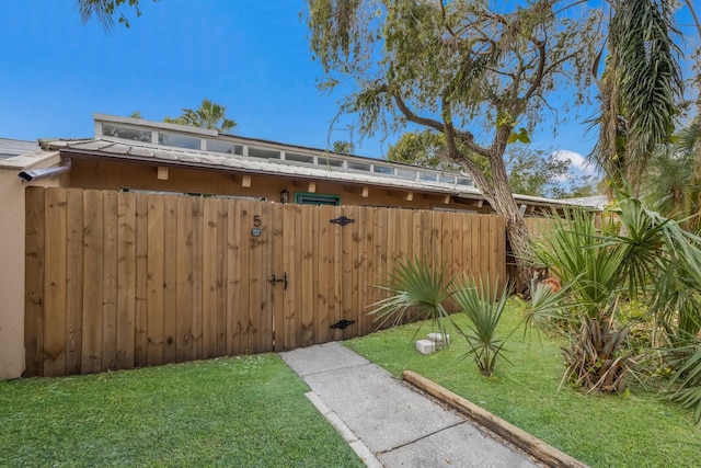 500 N Jefferson Ave Unit G5, Sarasota, FL 34237 - view of yard