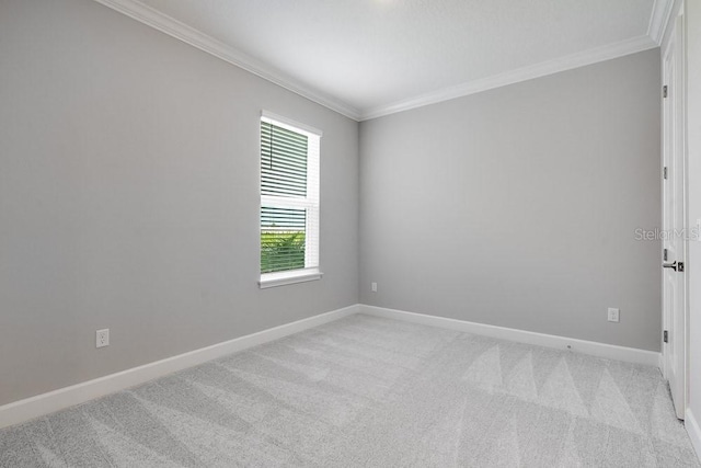 3204 Torta Ct, Bradenton, FL 34211 - empty room featuring ornamental molding and light carpet