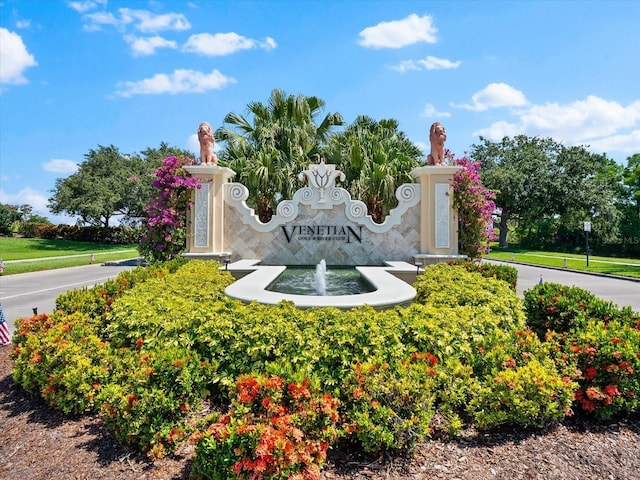 138 Tiziano Way N, Venice, FL 34275 - view of community sign