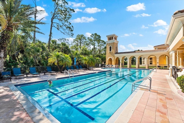 138 Tiziano Way N, Venice, FL 34275 - community pool featuring a patio