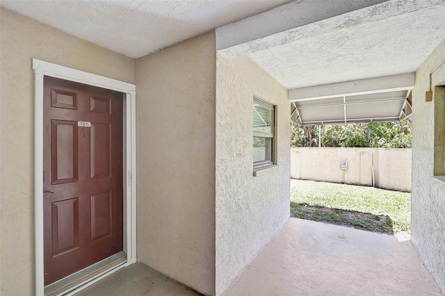 7211 Cloister Dr Unit 101, Sarasota, FL 34231 - entrance to property with stucco siding