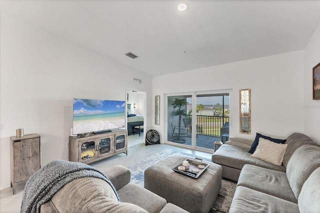 14257 Heritage Landing Blvd Unit 1122, Punta Gorda, FL 33955 - living room featuring light tile patterned floors