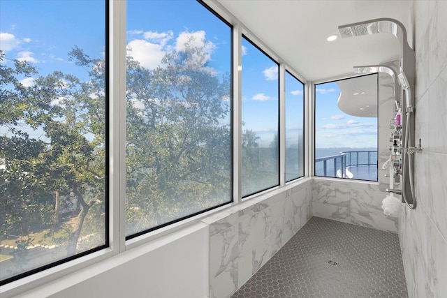 4035 Bay Shore Rd, Sarasota, FL 34234 - view of unfurnished sunroom