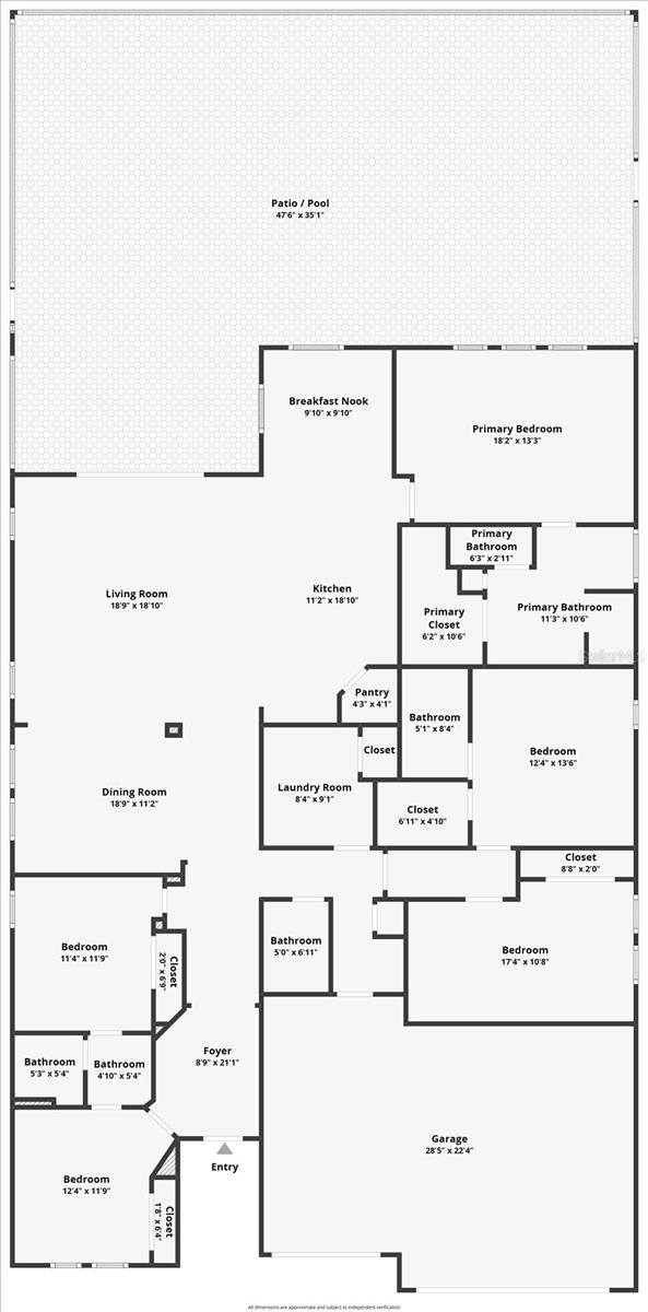 17547 Cantarina Cv, Bradenton, FL 34211 - room layout