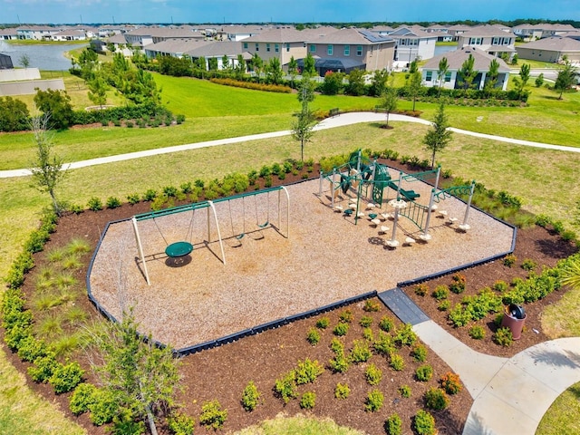 17547 Cantarina Cv, Bradenton, FL 34211 - view of home's community featuring a residential view and a yard