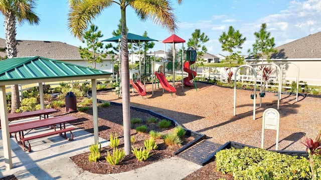 17547 Cantarina Cv, Bradenton, FL 34211 - community jungle gym with a gazebo