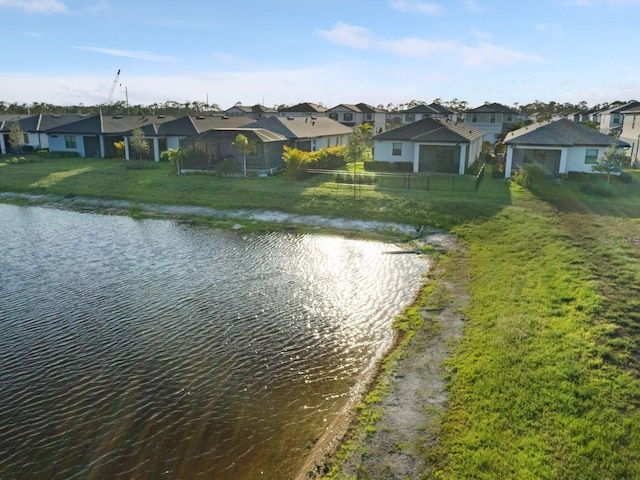 6239 Baywood Ct, Bradenton, FL 34211 - water view with nearby suburban area