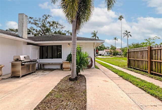 326 25th St W, Bradenton, FL 34205 - view of patio featuring area for grilling