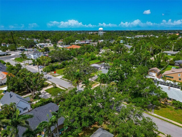 326 25th St W, Bradenton, FL 34205 - aerial view of residential area featuring a tree filled landscape