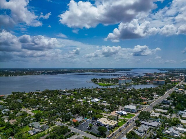326 25th St W, Bradenton, FL 34205 - bird's eye view of a large body of water and a notable bridge