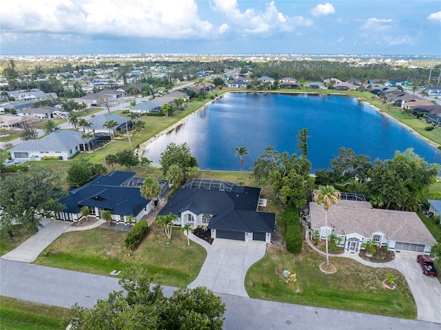 10055 Franklin Dr, Englewood, FL 34224 - view of property location featuring a large body of water and nearby suburban area