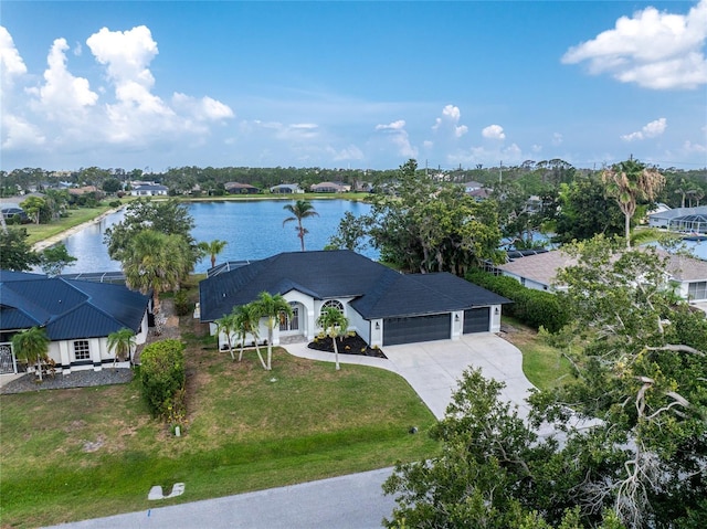 10055 Franklin Dr, Englewood, FL 34224 - view from above of property featuring a nearby body of water