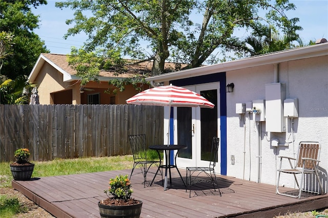 204 36th St W, Bradenton, FL 34205 - view of deck