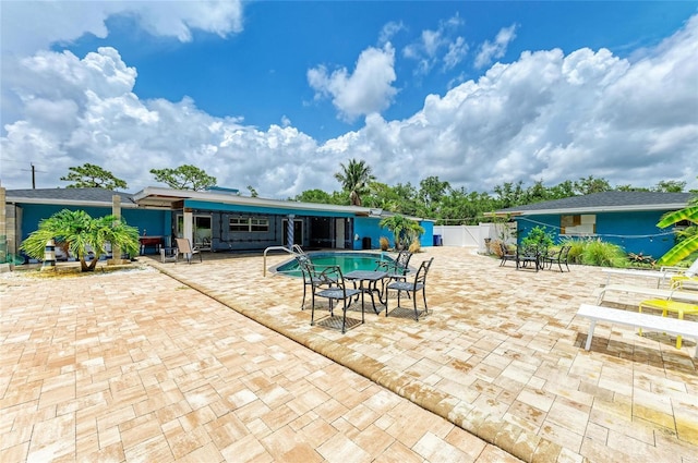 2726 Desoto Rd, Sarasota, FL 34234 - view of pool featuring a patio area