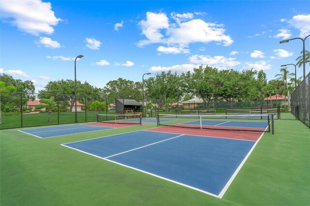 1527 Buoy Ln, Osprey, FL 34229 - view of tennis court with community basketball court
