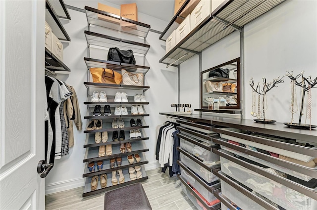 501 Maraviya Blvd, Nokomis, FL 34275 - spacious closet featuring light wood-style flooring