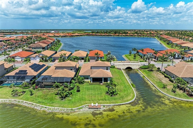 501 Maraviya Blvd, Nokomis, FL 34275 - aerial view of residential area featuring a large body of water