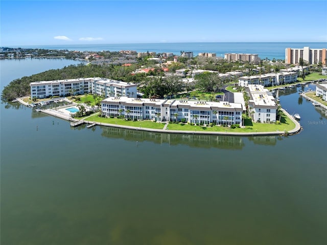 4310 Falmouth Dr Unit 307, Longboat Key, FL 34228 - drone / aerial view of a large body of water