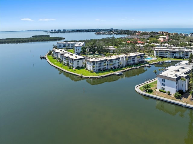 4310 Falmouth Dr Unit 307, Longboat Key, FL 34228 - aerial view of a large body of water and apartment complex / building