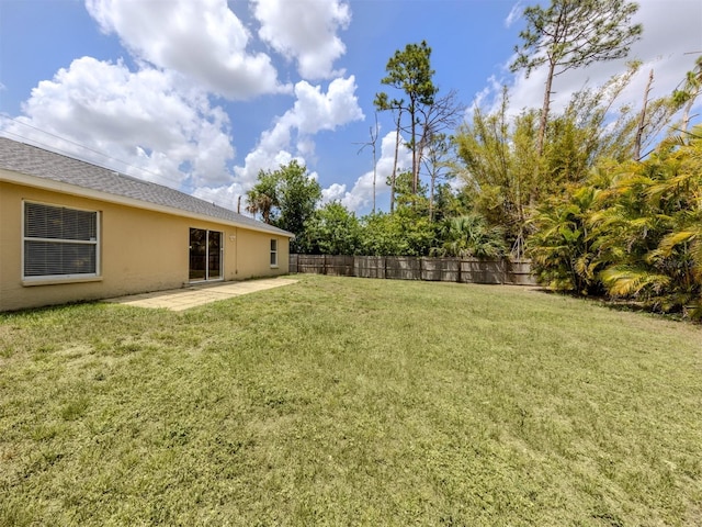 3698 N Chamberlain Blvd, North Port, FL 34286 - view of yard featuring a patio