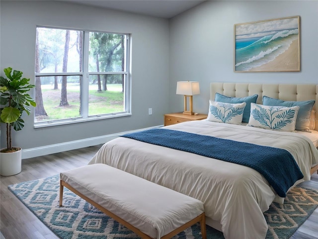 27944 Green Willow Run, Wesley Chapel, FL 33544 - bedroom featuring wood finished floors and baseboards