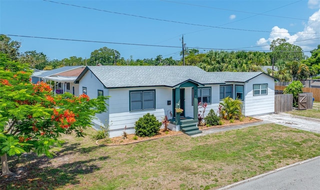 440 42nd St N, Saint Petersburg, FL 33713 - ranch-style home featuring roof with shingles
