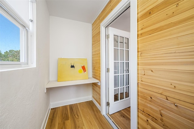 440 42nd St N, Saint Petersburg, FL 33713 - detailed view of wood finished floors and baseboards