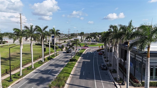 4696 Del Sol Blvd, Sarasota, FL 34243 - view of asphalt road featuring sidewalks and curbs