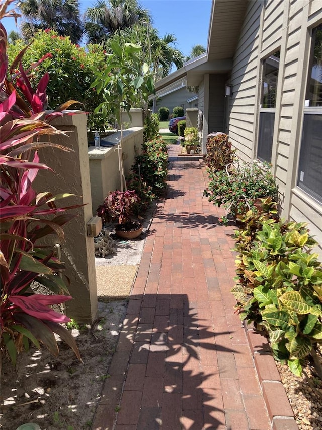3407 Avenida Madera Unit A, Bradenton, FL 34210 - view of patio