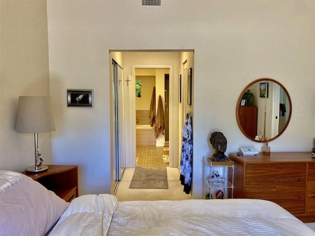 3407 Avenida Madera Unit A, Bradenton, FL 34210 - bedroom with ensuite bath