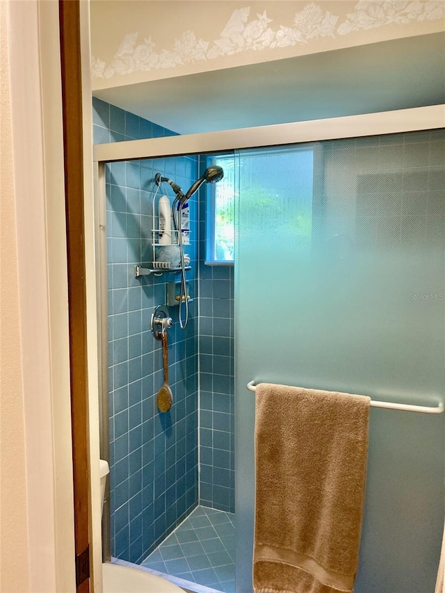 3407 Avenida Madera Unit A, Bradenton, FL 34210 - full bath with tiled shower